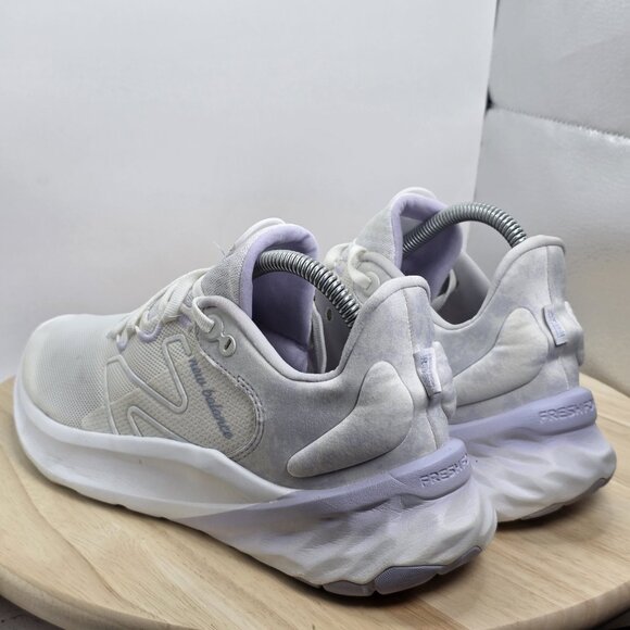 New Balance Fresh Foam Roav V2 Sneakers Womens Size 9.5 Shoes White/Purple - Picture 7 of 9